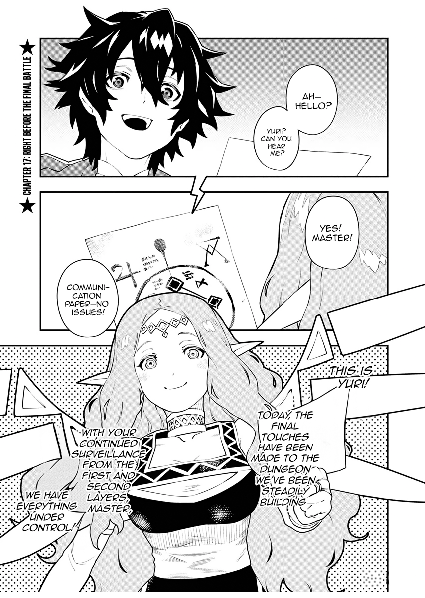 Do you want to create the strongest dungeon, Mr. Alchemist who was expelled? Chapter 17 2